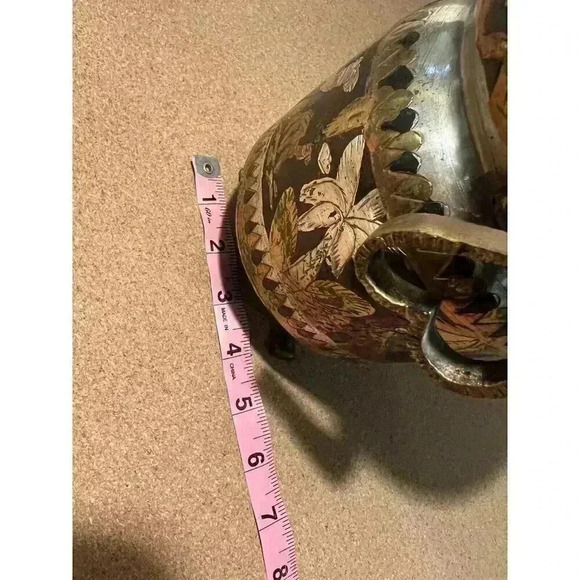 Vintage Rare Hand Crafted Tunisian Copper Brass Camel Ice Bucket - Picture 7 of 8